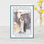 Katholieke Priester Wijdingsreligie Jezus Kaart (Gele Bloem)