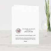 Katholieke priesterprijs Jubileum Ordination Cruci Kaart (Achterkant)