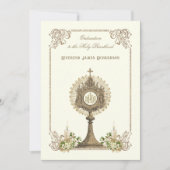 Katholieke priesterwijding Jubileum Kaart (Voorkant)