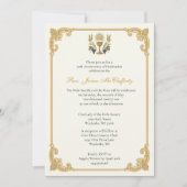 Katholieke Priesterwijding Jubileum Uitnodiging (Voorkant)