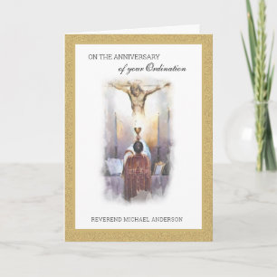 Katholieke Priesterwijding Religieus Jezus Kaart