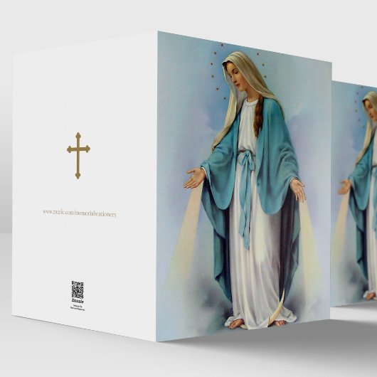 Katholieke Radioactieve Maria Betuiging Rouwdienst Kaart