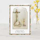 Katholieke RCIA Inwijding in Geloofskerk Kaart (Gele Bloem)