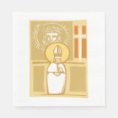 katholieke religie servet (Voorkant)