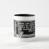 Katholieke Religieuze Citaat bisschop Fulton Sheen Mok (Midden)