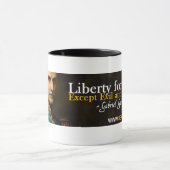 Katholieke Religieuze Citaat voor Vrijheid Moreno Mok (Midden)