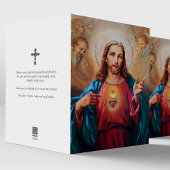 Katholieke Religieuze Heilig Hart Sympathie Begraf Kaart