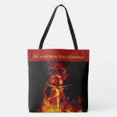 Katholieke religieuze Heilige Drievulheid Jezus aa Tote Bag (Voorkant)