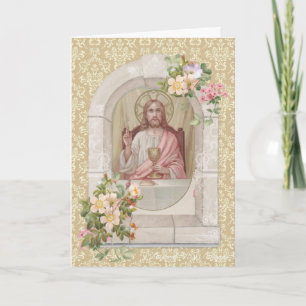 Katholieke Religieuze Jezus Communie Eucharistie Kaart