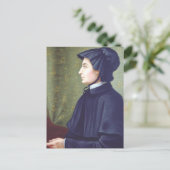 Katholieke religieuze kunst van Sint-Elizabeth Ann Briefkaart (Staand voorkant)