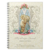 Katholieke Religieuze Maagd Mary Prayer Journal Notitieboek (Voorkant)