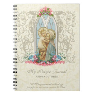 Katholieke Religieuze Maagd Mary Prayer Journal Notitieboek