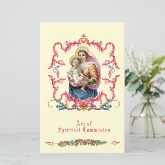 Katholieke religieuze Spirituele gemeenschap Mary  (Staand voorkant)