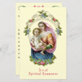 Katholieke religieuze Spirituele gemeenschap Mary (Voorkant / Achterkant)