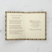 Katholieke Religieuze St. Joseph Feast Prayer Card Kaart (Binnen)