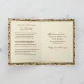 Katholieke Religieuze St. Joseph Feast Prayer Card Kaart (Binnen)