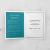 Katholieke Religieuze St. Joseph Feast Prayer Card Kaart (Binnen)