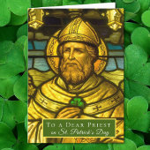 Katholieke Religieuze St. Patrick's Day Shamrocks Kaart