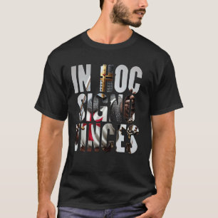 Katholieke Ridder Tempelier Latijnse Kruisvaarder T-shirt