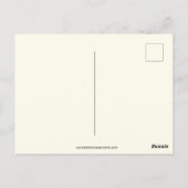 Katholieke Rosary Eucalyptus Religieuze Floral Pea Briefkaart (Achterkant)