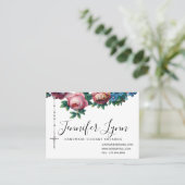 Katholieke Rosary Religious Roses Visitekaartje (Staand voorkant)