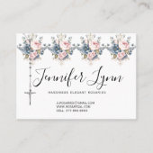 Katholieke Rosary Religious Roses Visitekaartje (Voorkant)