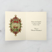 Katholieke Rosary Rozen Religieuze Baby Jezus Feestdagen Kaart (Binnen)