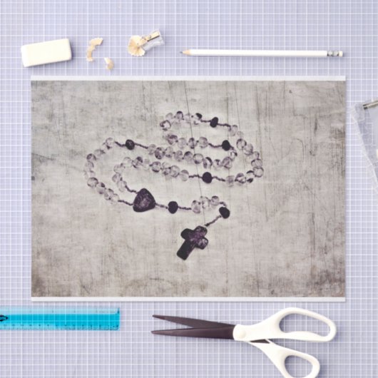 Katholieke rosserie tissuepapier (Craft)