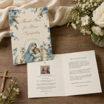 Katholieke rouwkaart met gebed en foto