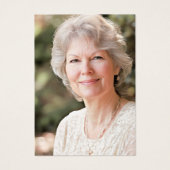 Katholieke rouwkaart met herdenkingsgebed visitekaartje (Voorkant)