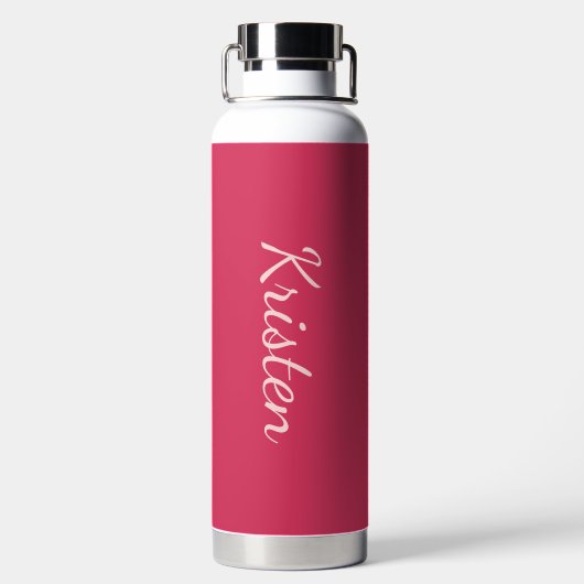 Katholieke Roze Hart Liefde Als St. Valentijn Waterfles (Achterkant)