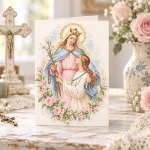 Katholieke Rozenkrans van de Heilige Maagd Maria Kaart
