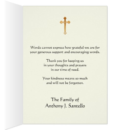 Katholieke schaafherder Vreemd condoleances (Binnen (Rechts))