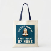 Katholieke School Nun Church Mass en Christelijk Tote Bag (Voorkant)