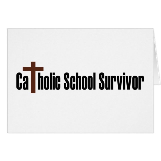 Katholieke School Survivor (Voorkant Horizontaal)