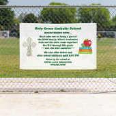 Katholieke schoolregistratiebanner spandoek (Insitu)