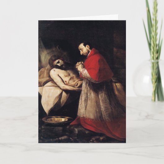 Katholieke seminaristen begroeten en aanmoedigen kaart (Voorkant)