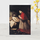 Katholieke seminaristen begroeten en aanmoedigen kaart (Gele Bloem)