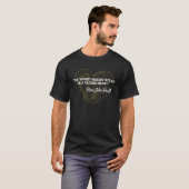 Katholieke Sint en Paus Johannes Paulus II Hartcit T-shirt (Voorkant volledig)