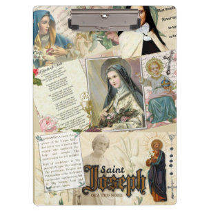 Katholieke Sint Joseph Therese, Maagd Mary, Jezus Klembord