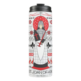 Katholieke Sint Thermische Tumbler: St. Jeanne d'A Thermosbeker