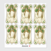 Katholieke St. Patrick Shamrocks Religieus Vinyl Sticker (Vel)