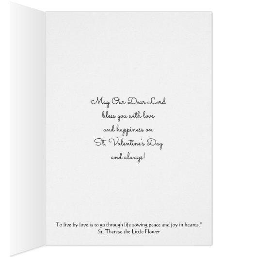 Katholieke St. Therese Valentijnsdag (Binnen (Rechts))