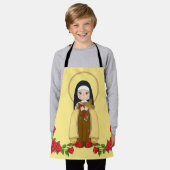 Katholieke St. Therese van Kind Jezus Rozen Schort (Gedragen)