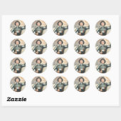 Katholieke stickers van de H. Johanna van Arc  (Vel)