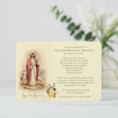 Katholieke sympathie Goede Herder Dank u kaart (Staand voorkant)