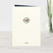 Katholieke Sympathie Maagd Maria Goud Kruisbeeld Kaart (Achterkant)