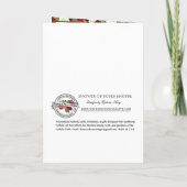 Katholieke sympathie Maagd Mary Jesus Red Roses Ca Kaart (Achterkant)