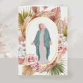 Katholieke sympathie Memorial Prayer Kaart