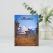 Katholieke Thetische Kerk in het district Shkodër Briefkaart (Staand voorkant)